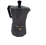 Ducomi Moka Express - Caffettiera Espresso in Alluminio - Manico Atermico per un Caffè Italiano Cremoso e Speciale - Soddisfatto o rimborsato (2 Tazze, Antracite)