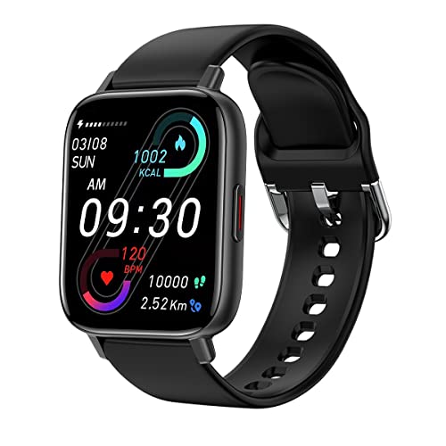 Image of X.cell G3 TALK LITE Smart watch, Heart Rate /Blood Pressure /Oxygen Level Monitoring, Magnetic Charging Thimble, Water Resistance: IP67,Battery Life 5to7 Days, Compatibility: IOS /Android Black, Balck