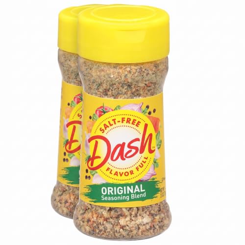 Dash Salt-Free Seasoning Blend, Original, 2.5 Ounce (Pack of 2)