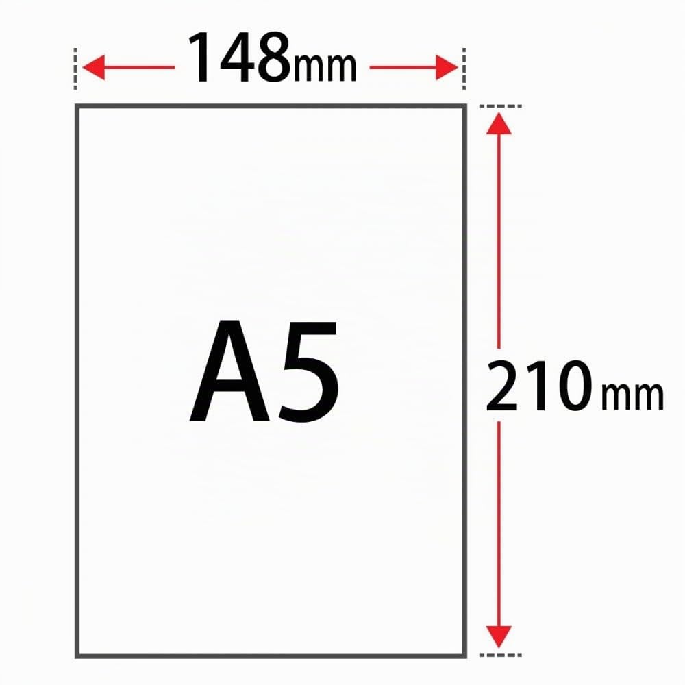 Confezione di Fogli A5, Pack 40 Risme Carta Formato A5 500 fogli da 80 g DOUBLE A Premium, Scorta, Carta per Stampante, Fogli per Stampa, Ufficio, Forniture, Carta per Fotocopiatrice