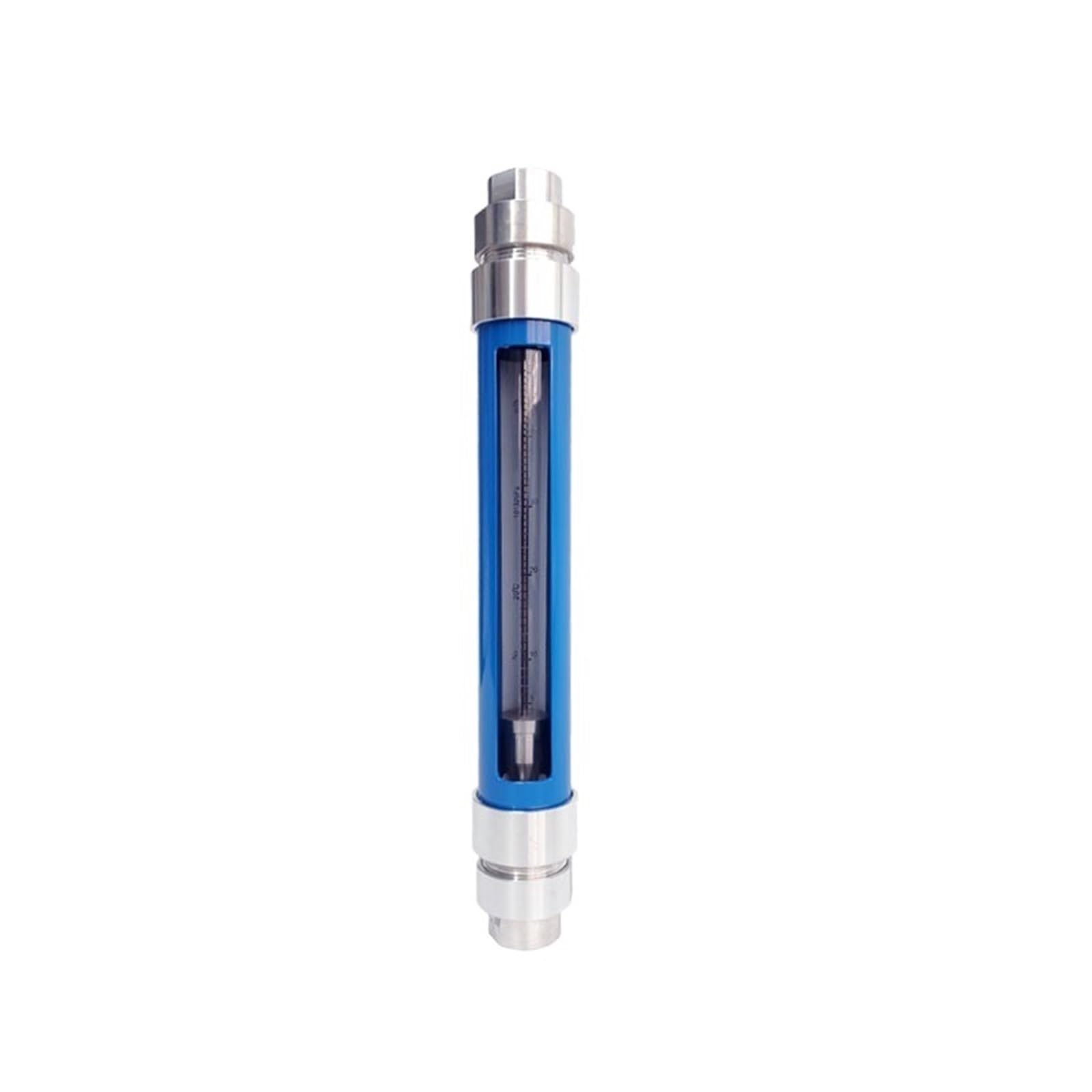 LZB-VA 10 DN25mm Serie corrosión por ácido nítrico, amoníaco, Agua, rotámetro de Vidrio, Rosca de Acero al Carbono líquido(Touch Liquid with SS)
