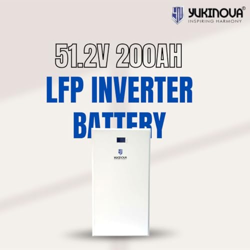 Image of 51.2V 200Ah Lithium Battery | 10.24kWh LiFePO4 | Solar Inverter, Home Backup, EV, Industrial Energy Storage | Fast Charging | High Safety