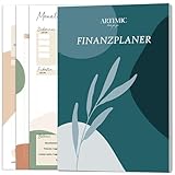 BIROYAL Budget Planer, Budgetbuch 96 Seiten Finanzplaner inkl. Monatliches Budget, Ausgaben Tracker, Einsparungs-, Einkommen-, Budget Buch zur Kontrolle Ihres Geldes, Undatiert (148x210mm)