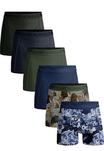 Calzoncillos para hombre Muchachomalo pack de 6 bóxers clásicos de algodón 1