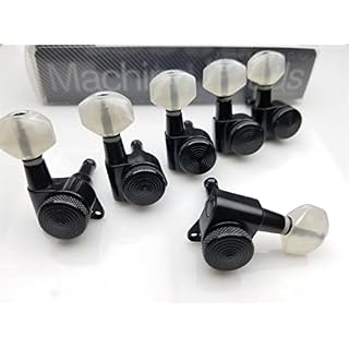 KLKL Chevilles d’accord Guitare 6R Black Guitar Verrouchon Tuners Guitare Électrique Têtes De Machine Tuners Lock Tuning… - Les Beatles, Paul McCartney, John Lennon, RIngo Starr, George Harrison KLKL Chevilles d'accord Guitare 6R Black Guitar Verrouchon Tuners Guitare Électrique Têtes De Machine Tuners Lock Tuning… – Image 2