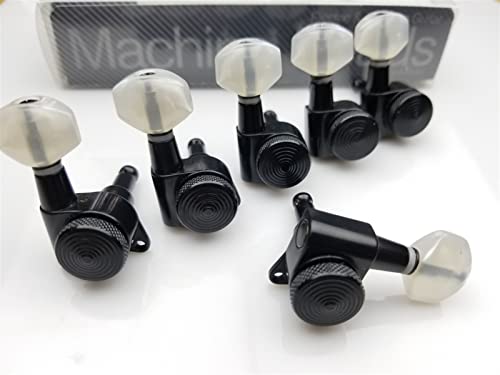 FLFL Chevilles Cordes Guitare 6R Black Guitar Verrouchon Tuners Guitare Électrique Têtes De Machine Tuners Lock Tuning… - Les Beatles, Paul McCartney, John Lennon, RIngo Starr, George Harrison FLFL Chevilles Cordes Guitare 6R Black Guitar Verrouchon Tuners Guitare Électrique Têtes De Machine Tuners Lock Tuning… – Image 3