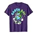 Happy Earth Day 2025 Funny Earth Day Toddler Kids Boys Dab T-Shirt
