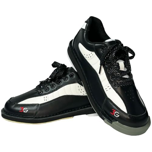 3G Tour X Right Handed Bowling Shoes - Black/White4