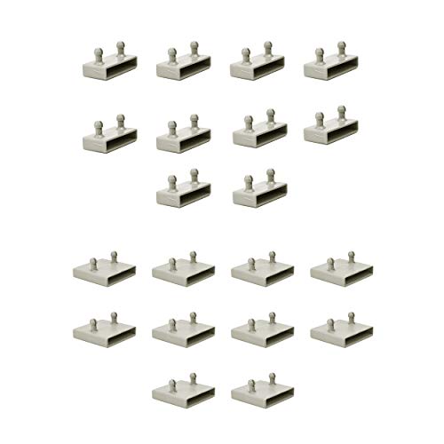 53mm Bed Slat Holders Kits Bundles for Metal Beds 40 Sides and 20 Centres