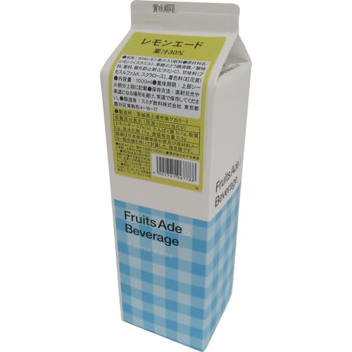 スミダ飲料 レモンエード 1000ml ×2本
