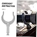 Milisten Row Boat Oar Locks Oarlock Hardware Aluminum Boat Oarlock Mounts Row Lock Clamp Kayak Paddle Holders