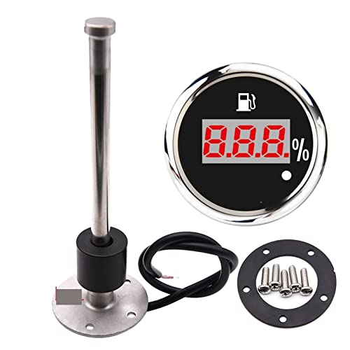Jauge de niveau carburant numérique 52 mm pour la navigation de plaisance sécurisée