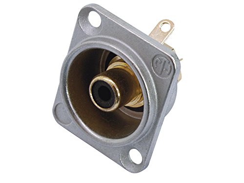 Preisvergleich Produktbild Neutrik Cinch Einbaubuchse, sw, NF2D0