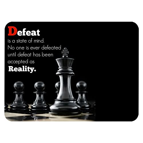 Image of Chess 2.0 Game Printed Non-Slip Skid Resistant Surface Rubber Mousepad 3MM Thickness | Chess Quotes | Chess Motivational Quotes Mouse Pad AMZMP00139 Mousepad (6)