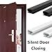 BE-TOOL Weather Stripping Seal Strip for Doors Windows,Self-Adhesive Backing Seals Large Gap Door Draft Stopper Under Door Draft Blocker Sound Proof, Easy Cut to Size(Long,White)