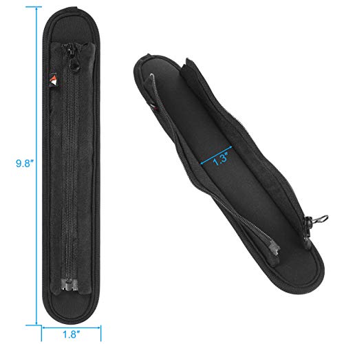 TXEsign Replacement Shoulder Pad for Bags, Laptop Case with Zipper Closure Laptop Shoulder Bag Strap Pad (Small)3