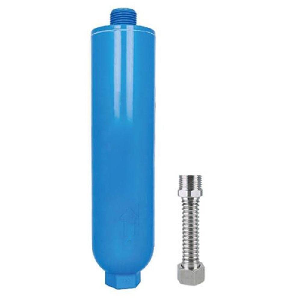Rg-Fantasi Blue Garden Hose Water Filter For Rv Outdoor Remove Odor Chlorine Chloramines Vocs Pesticides Herbicides High Capacity Filter Air Filter Element Replacement For Pool Locator Water Filter Sands Venturi Air