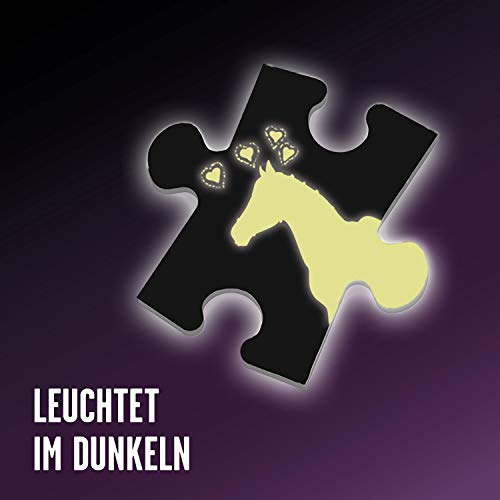Kosmos 680725 Krimi-Puzzle: Die DREI !!! - Skandal auf dem Reitturnier, Leuchtet im Dunkeln, 200 Teile, Lesen - Puzzeln… – Bild 5