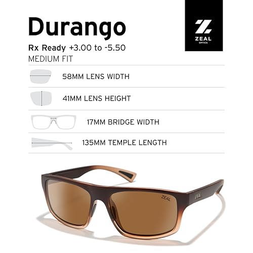 Zeal Optics Durango | Plant-Based Polarized Sunglasses for Men & Women4