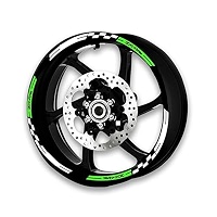 Rim Wheel Decal Stickers FOR ZX4R FOR ZX-4RR Reflective Motorcycle