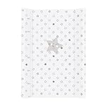 Soft Base Newborn Baby Changing Unit Mat with Raised Edges 50x70 cm (Stars)