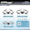 ExpertPower 2 Pack: 3850mAh High Capacity Replacement Battery for DJI Mini 3, Mini 3 Pro Intelligent Flight Battery