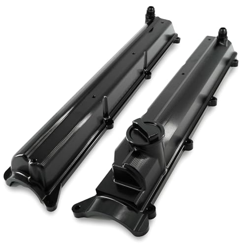 2JZ GE Non-VVTI Black Billet Valve Covers Bolts 2J AN10 for Toyota Supra Lexus GS is SC 300