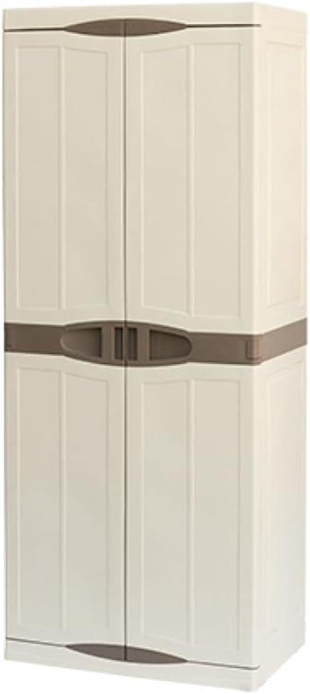 Armadio Mezza Altezza Art Plast Eco - In Polipropilene, Grigio, 1020x370x840 Mm, Per Ottimizzare Spazi - Foto 7