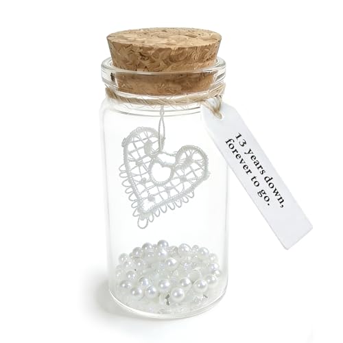 Rimvoe 13th Wedding Anniversary Lace Gift, Lace Heart...