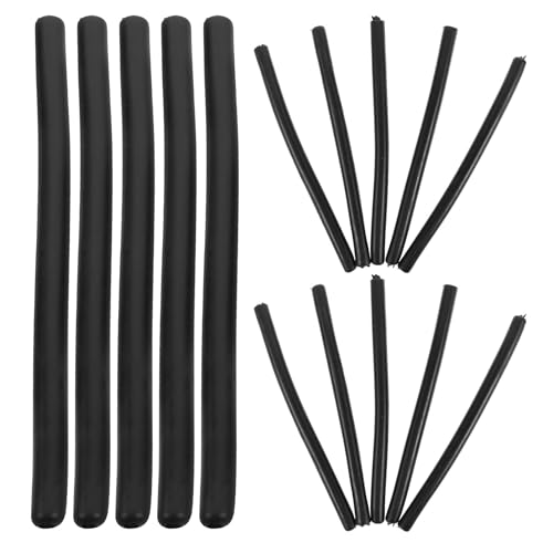 WATIIFUFU 50 Copri Ganci per Grucce in Filo Metallico Antiscivolo, Tappi Terminali Protettivi Antigraffio per Ganci Appendiabiti, Maniche Elastiche per Protezione Tubi e Aste in Casa,