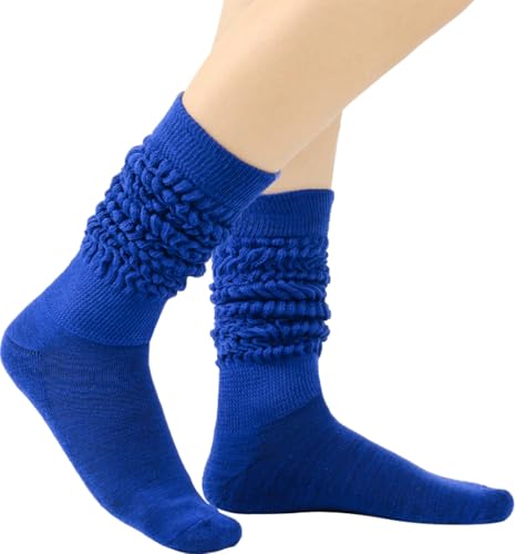 Image of TINTAO Women's Slouch Socks Thigh High Boot Socks Soft Scrunch Socks,Knee High Boot Socks Calf Socks for Women,Size 5-10#L119