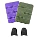 KRIS 2 PCS Tappetino Pieghevole Outdoor,XPE Schiuma Lmpermeabil,XPE Tappetino,Seduta Mat Cuscino,Tappetino Pieghevole Verde,Tappetino Pieghevole Campeggio (Rosa Viola)