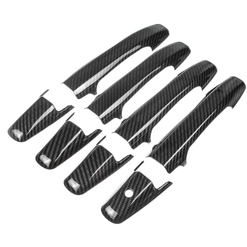 Poignée de porte extérieure pour Honda Civic 2006-2011 et Pilot style carbone