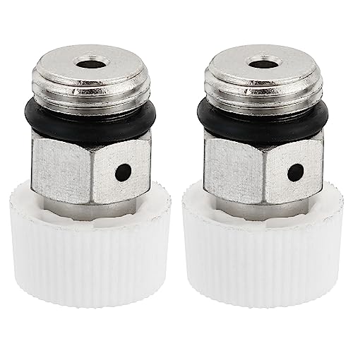 PATIKIL 1/4" BSP Male Thread Manual Radiator Air Vent Valves