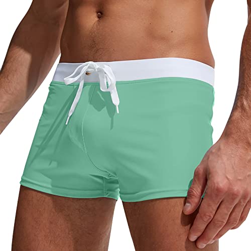 Zydvens Men Swim Trunks, Fashion Men's Sexy Swimming Beach Swimming Shorts Briefs Swimming Pants Swim Suit Shorts - Image 3