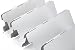 JAMSWALL Parabrisas Aluminio Plegable aleación de Aluminio con 10 Piezas para Comping...