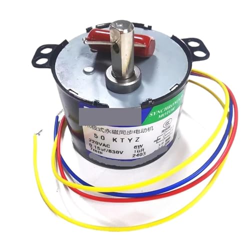 Moteur synchrone réversible 50KTYZ 220V 15 rpm 6W