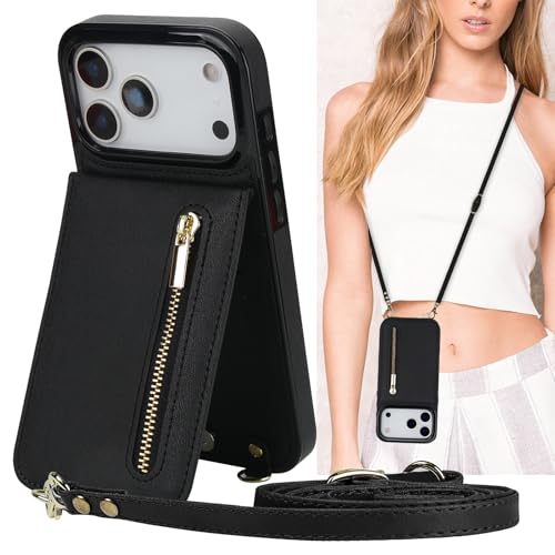 �K�p iPhone 17 pro max �P�[�X �c�^ �蒠�^ �V�����_�[ �y Xungoujp CASE �J�[�h���� �z �A�C�t�H��17�v���}�b�N�X �X�}�z�P�[�X ������ ��|�� ��phone17promax �΂ߊ|�� �J�o�[ �`�F�[�� �t�@�X�i�[�^ �X