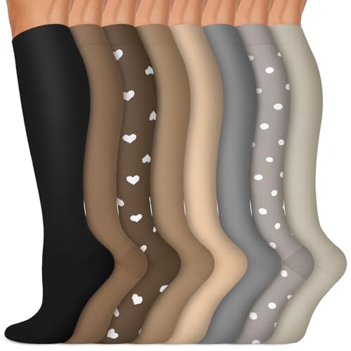 Copper Compression Socks 8 Pairs