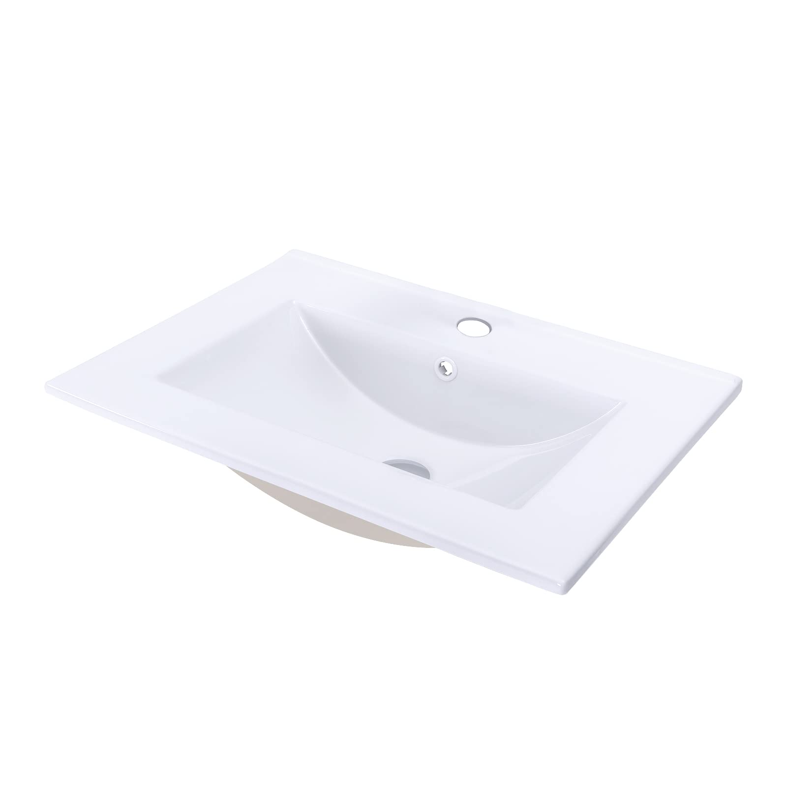 KSWIN 24 Drop-In Single Hole Ceramic Top