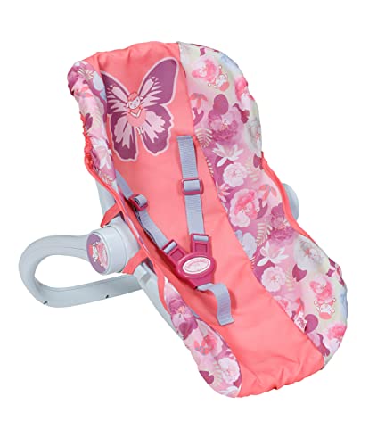 Baby-Annabell-Active-Comfort-Seat-Accessory-for-Dolls-Sized-36cm43cm-for-Toddlers-2-in-1-Baby-Carrier-Seat-Includes-Fabric-Cover-Ergonomic-Handle-Safety-Belt-Suitable-from-3-Years