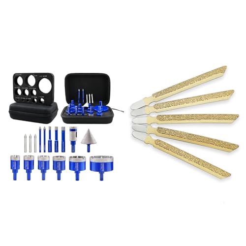 Kit de Brocas Diamante para Azulejos 16 Piezas miniatura 1