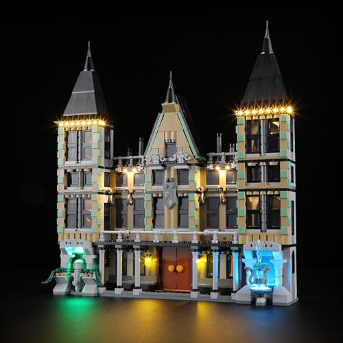 BRIKSMAX Kit de luces 2.0 para Lego Malfoy Manor, innovadora iluminación LED compatible con juegos de construcción Lego Harry Potter 76453 (no incluye juego Lego)