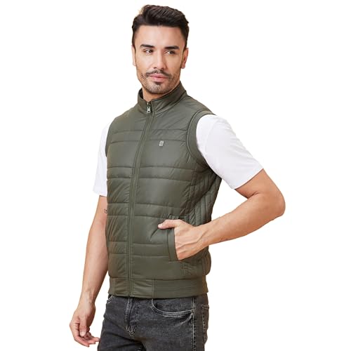 Image of Being Human Olive Coloured Men Sweater