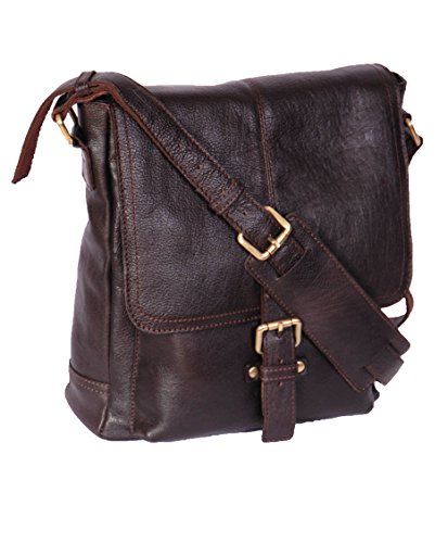 Sac en cuir marron Homme Réel HOL14 pour le bureau et les sorties