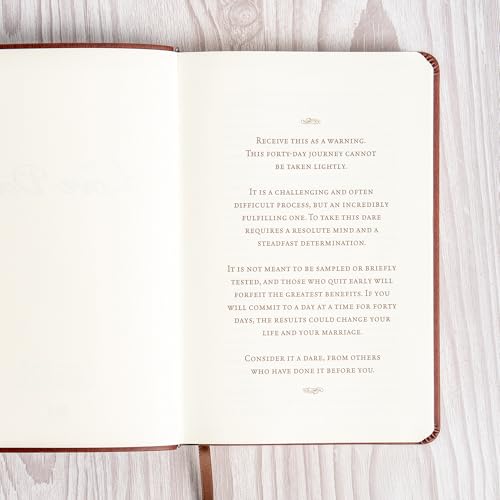 Image of The Love Dare, LeatherTouch: A 40-Day Challenge for Husbands and Wives to Understand and Practice Unconditional Love - Includes Free Online Marriage Evaluation