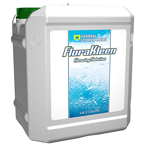 General Hydroponics FloraKleen - Clearing Solution for Hydroponics and Potted Plants, 2.5 Gal.