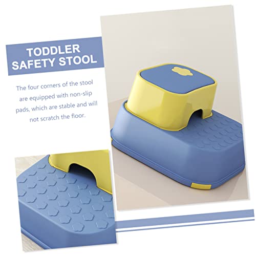 Escabeau antidérapant YARNOW pour lavabo avec siège sécurisé et durable - 5