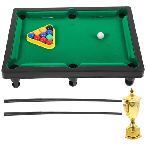 BCOATH Table de Billard Miniature Interactive Parent-garçon Fille Jeu Éducatif de Bureau pour Garçon Fille Cadeau Ludique Sécurisé avec Coins Arrondis Compact et Robuste pour Intérieur