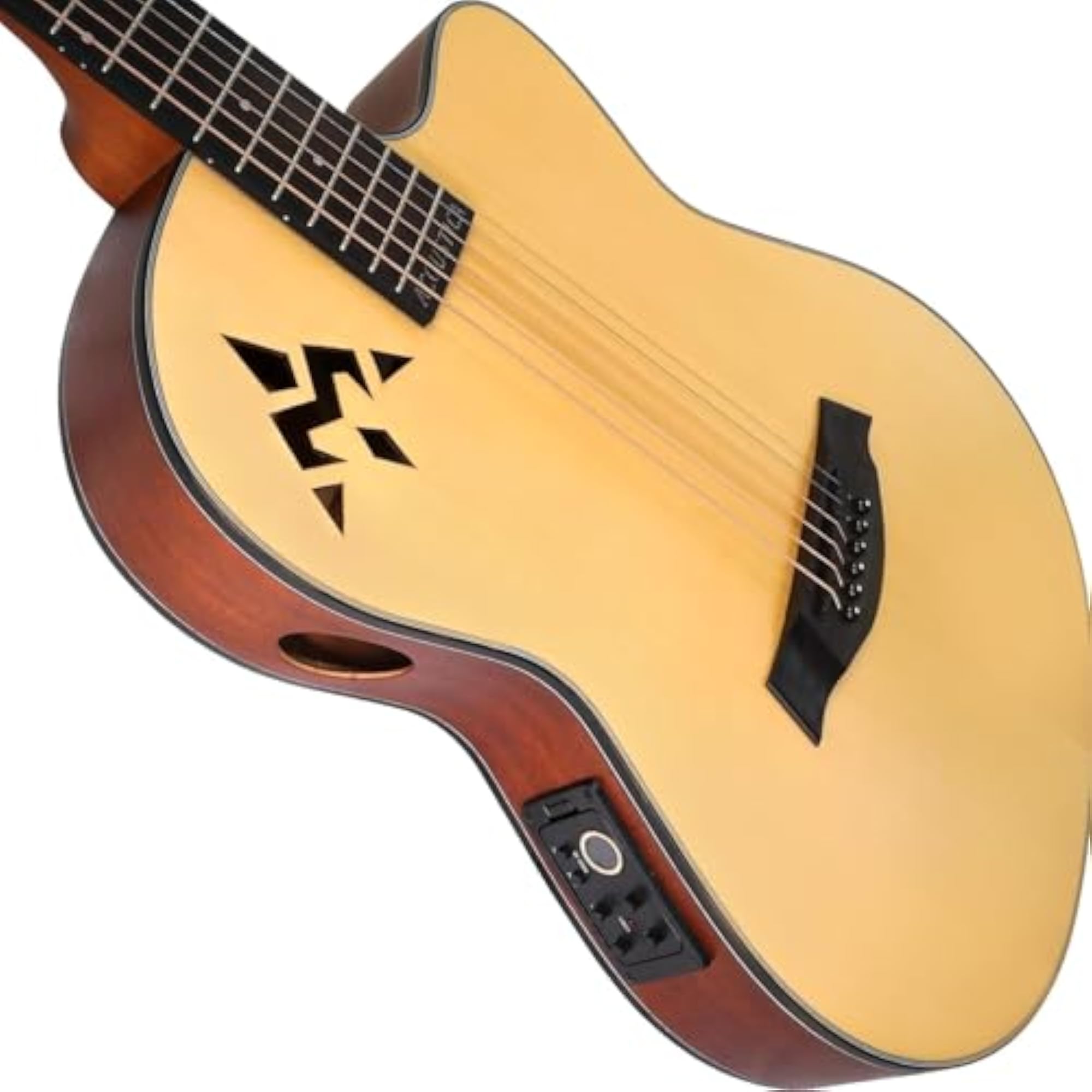 Acoustica 39 Electro Acoustic Guitar Slim Body